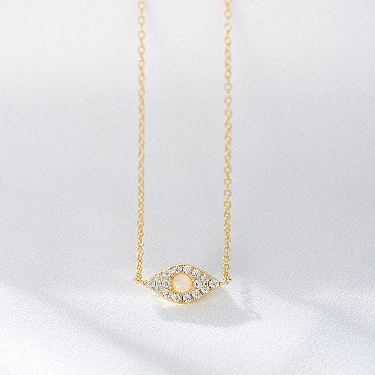 Opal Gaze Necklace Stella Harte