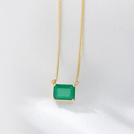 Emerald Jewel Harmony Necklace Stella Harte