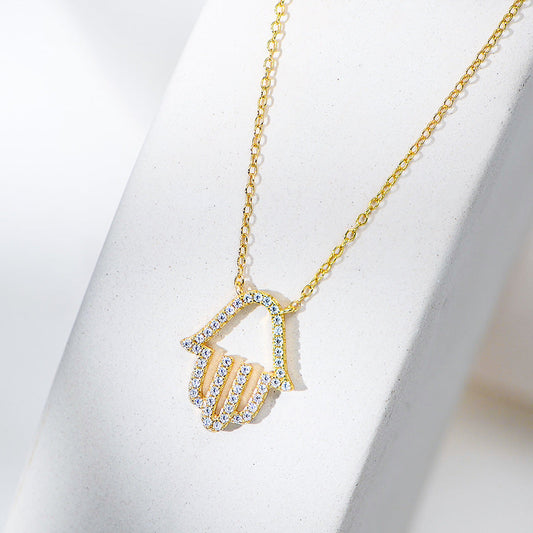 Celestial Palm Whisper Necklace Stella Harte