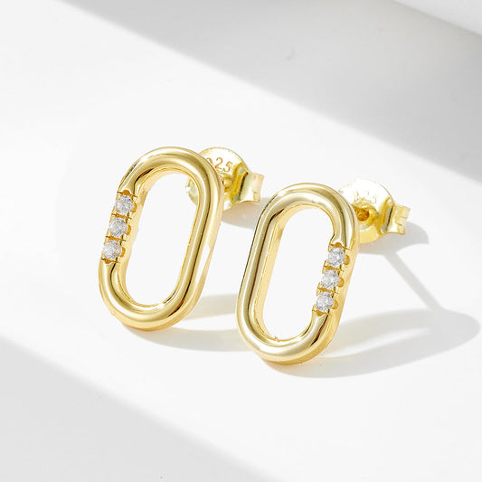 Lila’s U-Sparkle Earrings Stella Harte