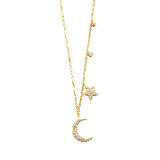 StarryLune Charm Necklace Stella Harte