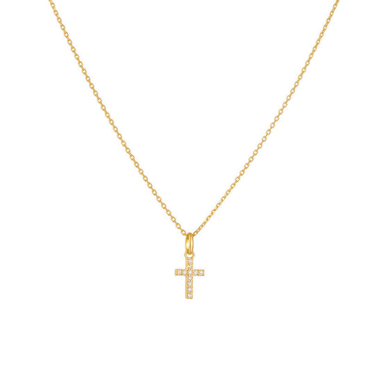 Enchanted Cross Whisper Necklace Stella Harte