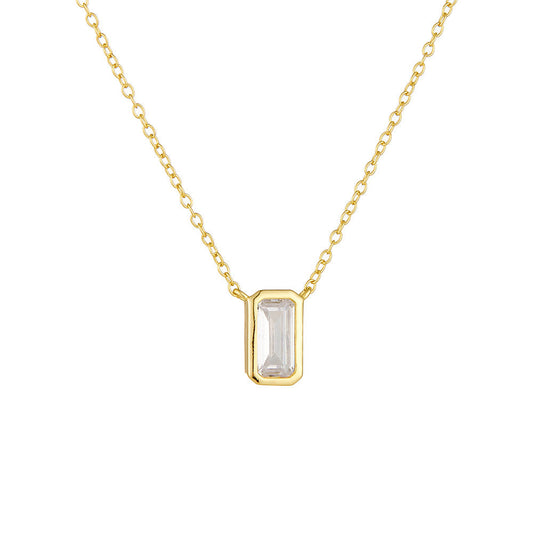 Starlit Zircon Charm Necklace Stella Harte