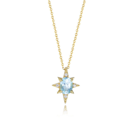 Starry Sky Blossom Necklace Stella Harte