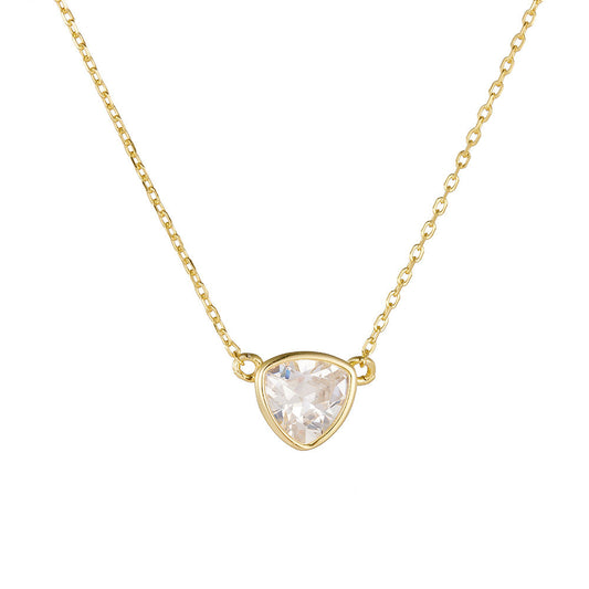 Nora’s Radiant Triad Necklace Stella Harte