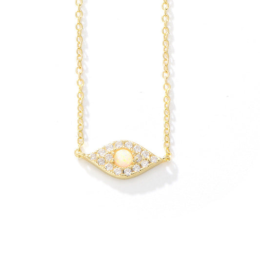 Opal Gaze Necklace Stella Harte