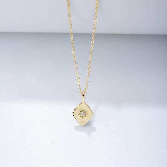 Ava’s RhombusGlow Necklace Stella Harte