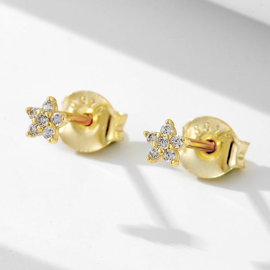 Starlit Blossom Stud Earrings Stella Harte
