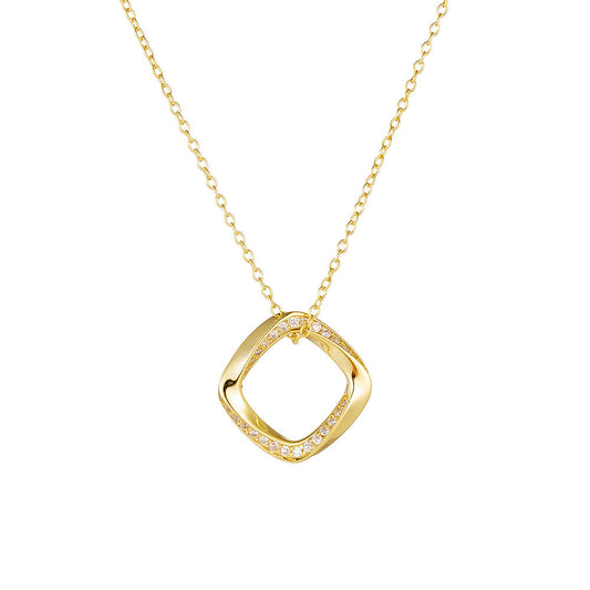 Amulet of the Mystic Loop Necklace Stella Harte