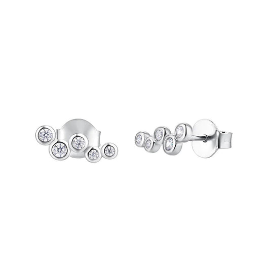 Bubbly Diamond Glow Studs Stella Harte