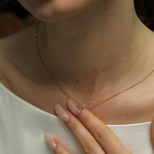 Angel's Embrace Cross Necklace Stella Harte