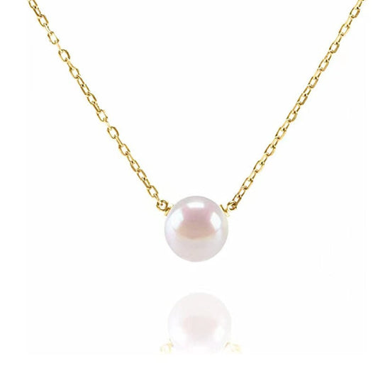 Pearl Whisper Sterling Silver Necklace Stella Harte