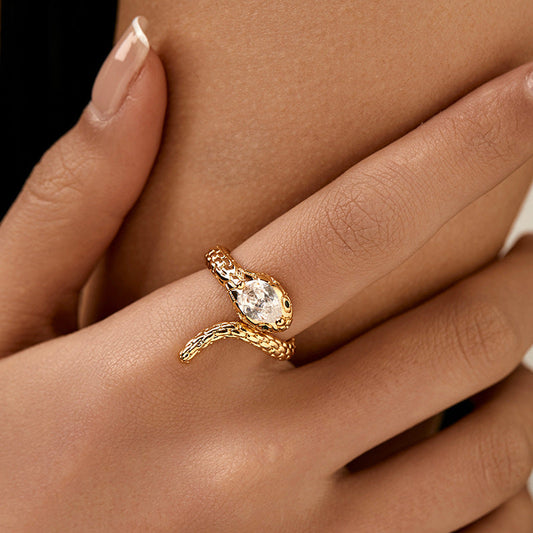 Hug-a-Snake Hoop Ring Stella Harte