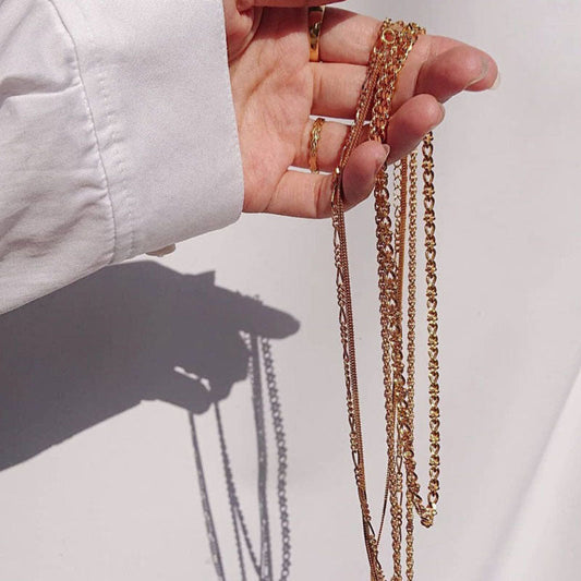 Ethereal Gold Tides Necklace Stella Harte