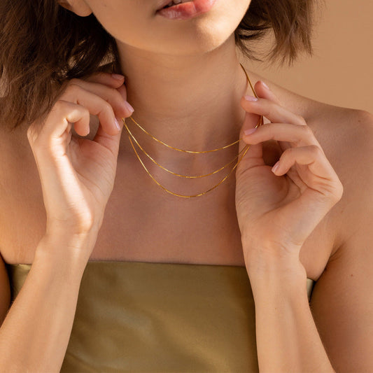 Sunlit Whisper Necklace