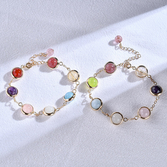 Rainbow Gem Hug Bracelet Stella Harte