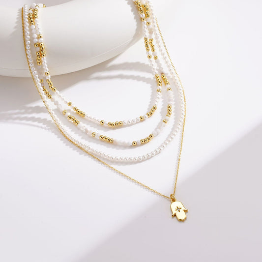 Songbird Layered Necklace Stella Harte