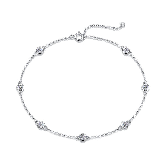 Starlit Bezel Chain Bracelet Stella Harte