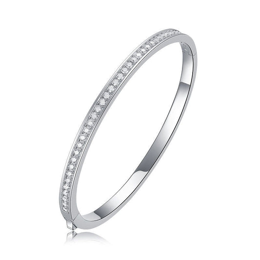 Radiant Pavé Cuff Bangle Stella Harte