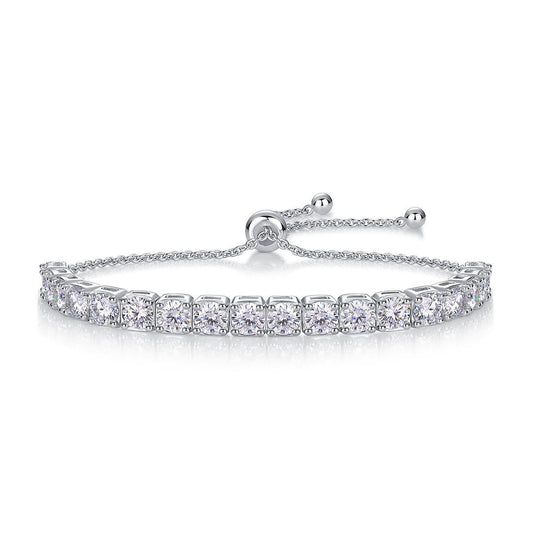 Square Tennis Slide Bracelet Stella Harte