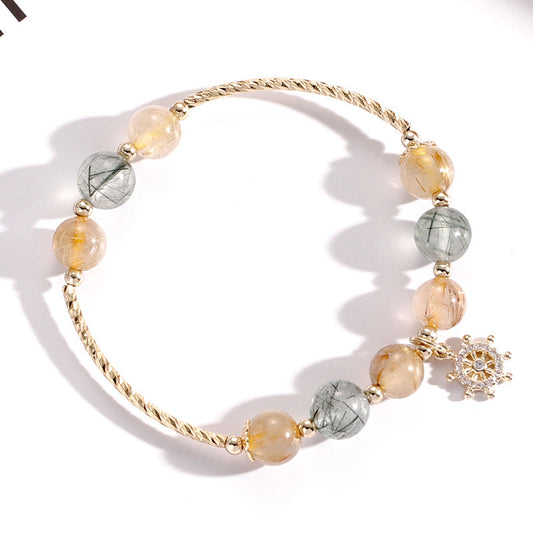 Rutilated Voyage Charm Bracelet Stella Harte