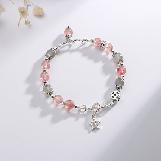 Blush Star Wish Bracelet Stella Harte