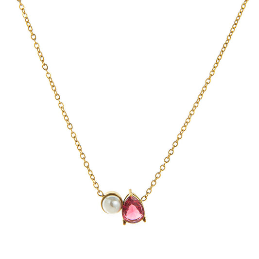 Pearl Birthstones Necklace Stella Harte