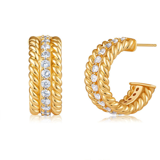 Twisted Crystal Hoops