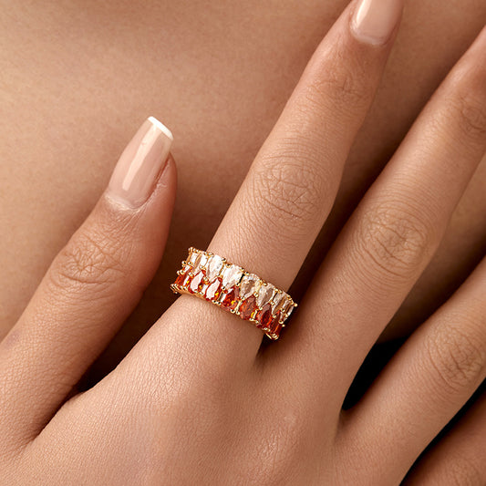 Sunset Ombre Ring