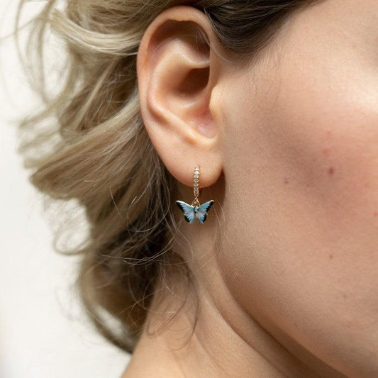 Butterfly Concerto Dangle Earrings Stella Harte