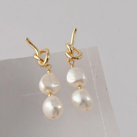 Aurora Pearl Drops Dangle Earrings Stella Harte