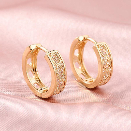 Vivienne Huggie Huggie Earrings Stella Harte