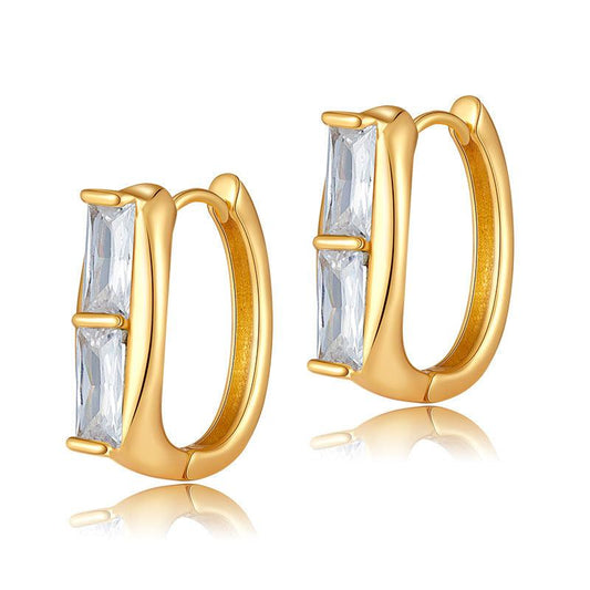 Alyssa Huggie Earrings Stella Harte