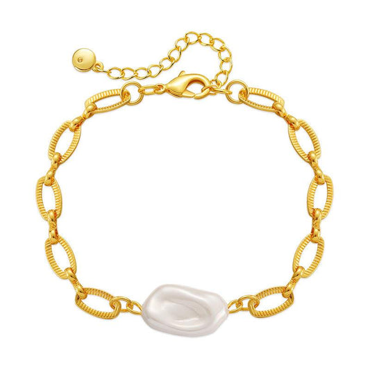 Isla Pearl Link Bracelet Stella Harte