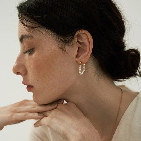Charlotta Hoop Earrings Stella Harte