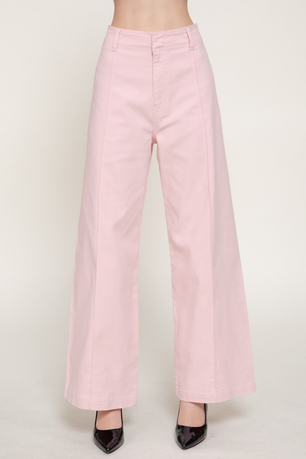 High Waist Wide Leg Pants