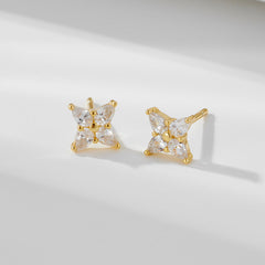 Chloe’s CloverCharm Earrings