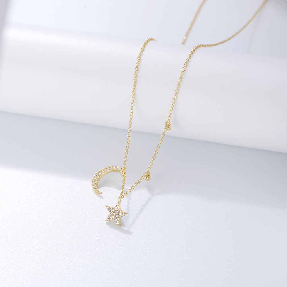 StarryLune Charm Necklace Stella Harte