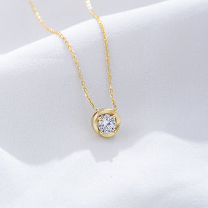 Whispering Hollow Kiss Necklace