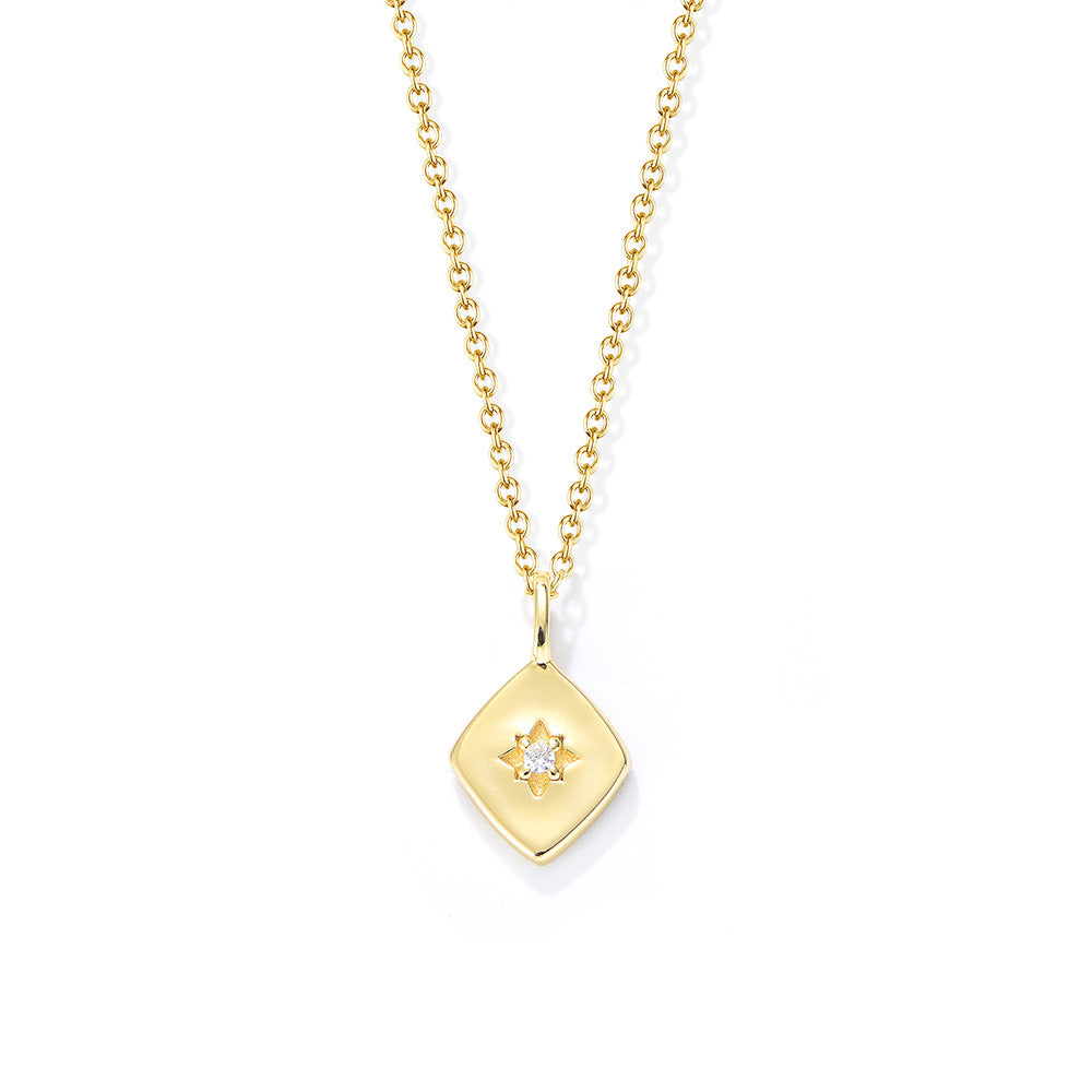 Ava’s RhombusGlow Necklace Stella Harte