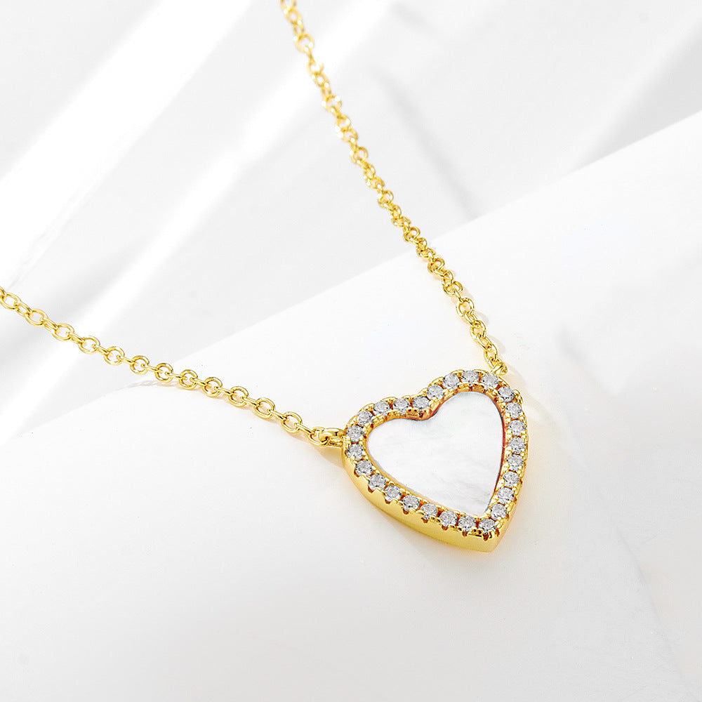 LoveShell Luster Necklace Stella Harte