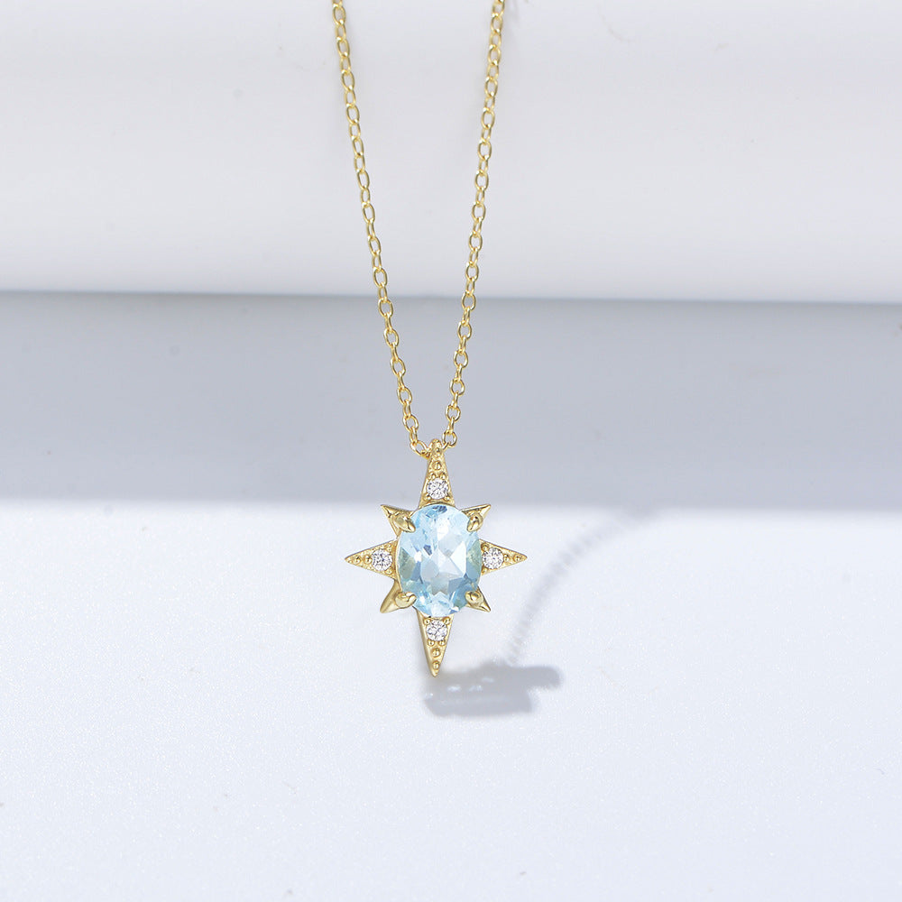 Starry Sky Blossom Necklace Stella Harte
