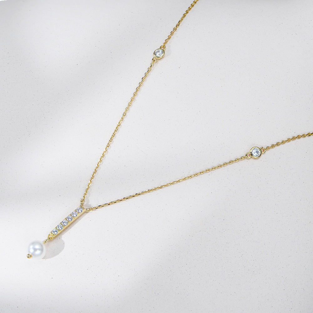 PearlGeo Sparkle Necklace Stella Harte