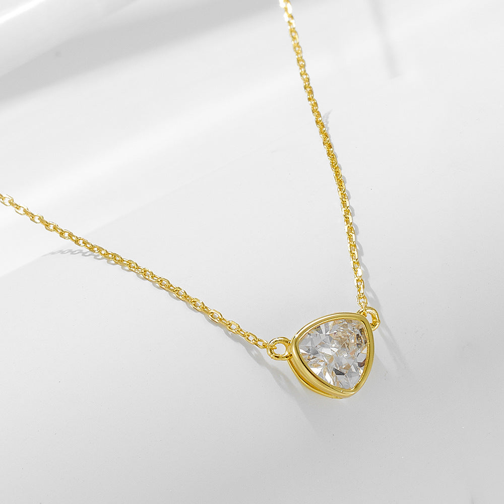 Nora’s Radiant Triad Necklace Stella Harte
