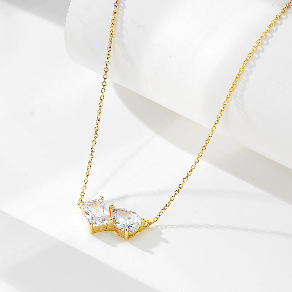Geometric Glow Necklace Stella Harte