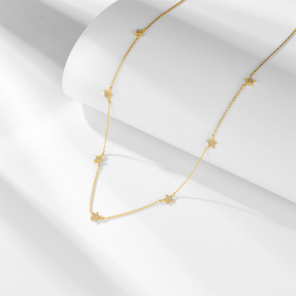 Stella’s Starlit Charm Necklace