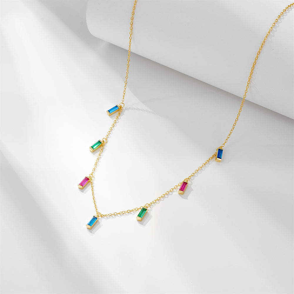 RainbowCube Whisper Necklace Stella Harte