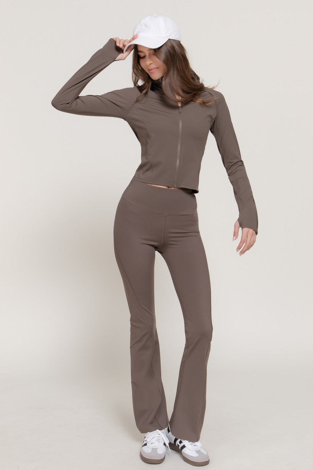 Flared Hem Work Out Pants