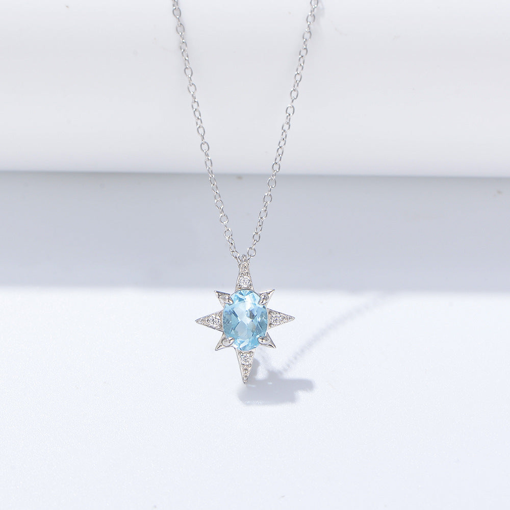 Starry Sky Blossom Necklace Stella Harte