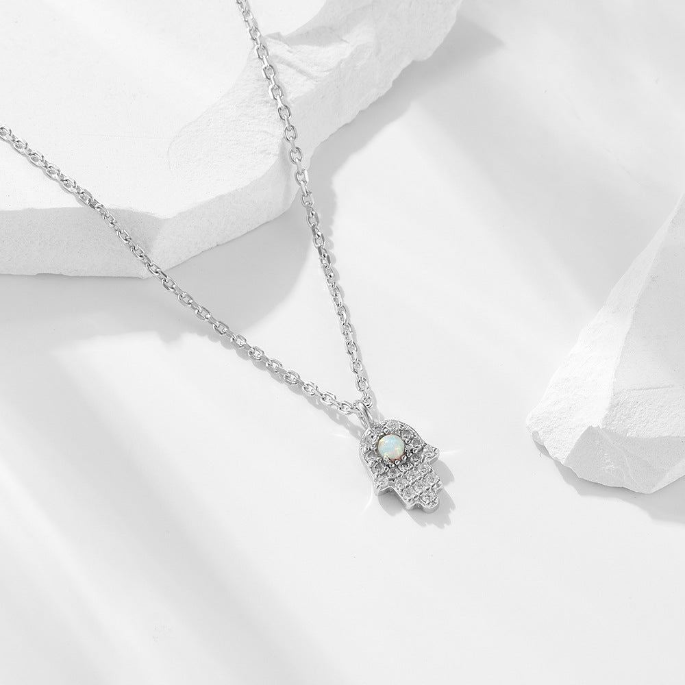 Fatima’s Opal Caress Necklace Stella Harte
